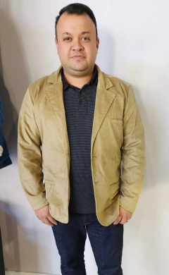 Blazer veludo cotelê - comprar online