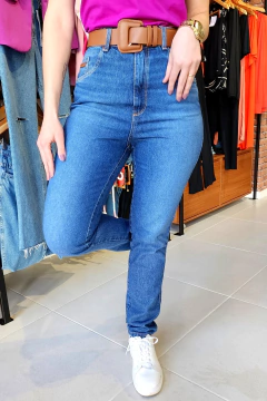 CALÇA JEANS MOM feminino Damyller
