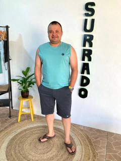 Regata Masculina Verde - comprar online