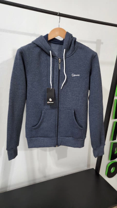 Jaqueta de Moletom feminina cinza na internet