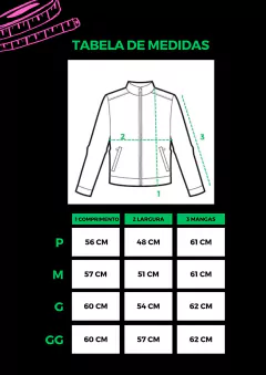 Imagem do Jaqueta feminina corta vento forrada