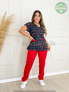 Conjunto Anna - Batimento Cardíaco Preto - comprar online
