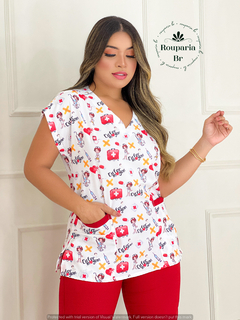 Conjunto Anna - Enfermagem Branca