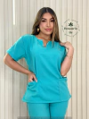 CONJUNTO CHARLOTTE - AZUL TIFFANY