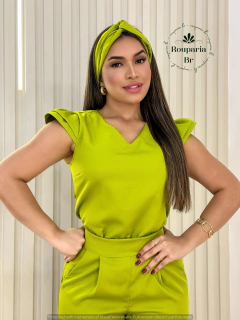 Conjunto Helena - Verde Picles - comprar online