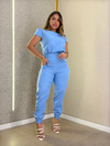 CONJUNTO DIANA- AZUL CELESTE