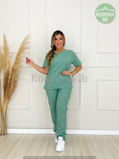 Conjunto Charlotte - Verde sálvia - comprar online