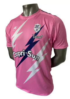 REMERA RUNNING FAST STADE ROSA