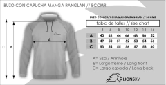 BUZO CANGURO HOODIE ALL BLACKS RWC 2023 - comprar online