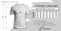 CAMISETA DE RUGBY IRFU SIX NATIONS 2023 - Lions XV