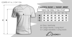 CAMISETA DE RUGBY HIGHLANDERS HOME 22 - Lions XV