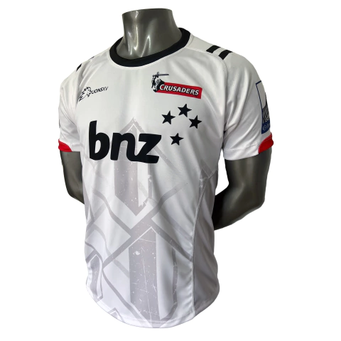 CAMISETA DE RUGBY CRUSADERS #18 WHITE