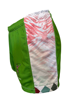 SHORT SKILL PRO HARLEQUINS GREEN AWAY - comprar online