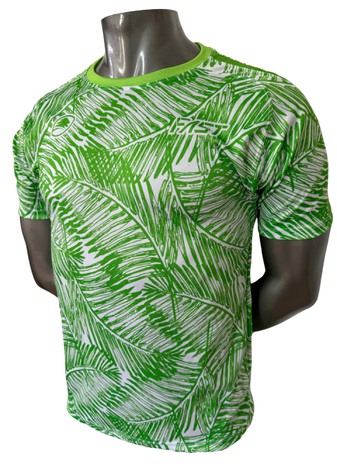 REMERA RUNNING FAST JUNGLE WHITE