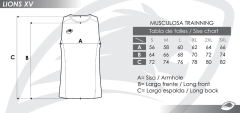 MUSCULOSA TRAINING IRFU - comprar online