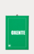 Placa Decorativa 18x27cm - Oxente