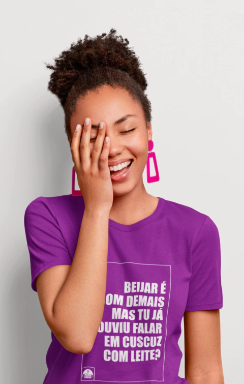 Camiseta Beijar é bom Demais