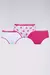 Kit 3 Calcinhas Infantil Lobinha Lupo Elástico Lurex -18108-089 - comprar online
