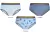 Kit 3 Calcinhas Infantil Lobinha Lupo Elástico Lurex -18108-089 - Yasui Store
