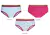 Kit 3 Calcinhas Infantil Lobinha Lupo Elástico Lurex -18108-089 na internet
