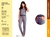 Pijama Lupo Manga Curta C/ Calça Longa Feminino Loungewear na internet