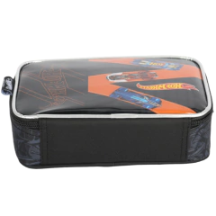 Estojo Box 100 Pens Oficial HOT WHEELS Luxcel Preto EI41494