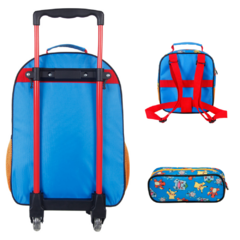 Kit Mochila Rodinhas Lancheira Estojo POKEMÓN X1 Xeryus na internet