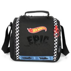 Imagem do Lancheira Térmica Juvenil HOT WHEELS Preto Luxcel LA47788HW
