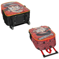 Kit Mochila Rodinhas ENALDINHO Luxcel IC41102 Preto