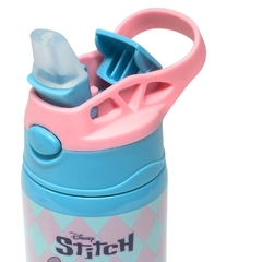 Garrafa Térmica Inox 400ml Click Canudo STITCH DISNEY Luxcel na internet