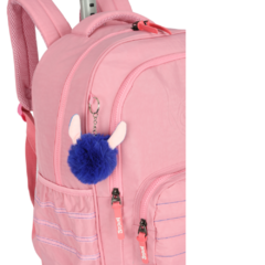 Mochila de Rodinhas STITCH Salmão Luxcel MC49232SC - loja online