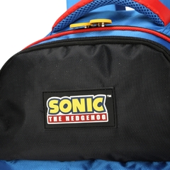 Mochila Juvenil de Costas SONIC Azul - Luxcel MJ46955SO - Arrivata