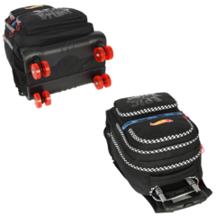 Kit Mochila Rodinhas Oficial HOT WHEELS Preto Luxcel MC47787 - Arrivata