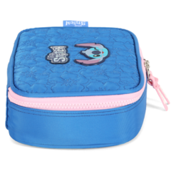 Estojo Box 100 Pens STITCH DISNEY Azul Luxcel ET47748SC - Arrivata