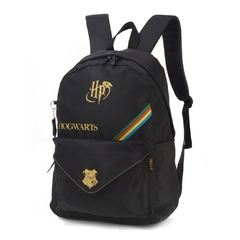 Mochila de Costas Juvenil HARRY POTTER Hogwarts Preto Luxcel - loja online