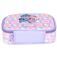 Estojo Box 100 Pens STITCH DISNEY Lilás - Luxcel ET47743SC - loja online