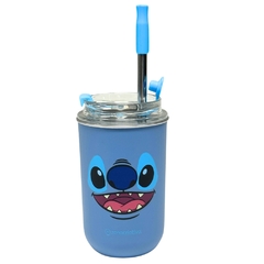Copo Inox Canudo e Tampa 300ML STITCH DISNEY - Zona Criativa - comprar online