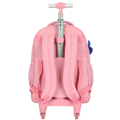 Imagem do Mochila de Rodinhas STITCH Salmão Luxcel MC49232SC
