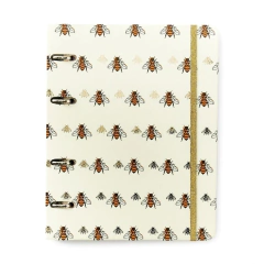 Caderno Criativo Argolado Duo MELISSA FAVO DE ABELHAS A5 - comprar online