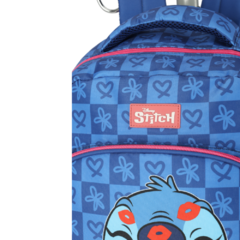 Kit Mochila de Rodinhas STITCH DISNEY Luxcel MC47741SC Azul na internet