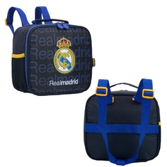 Kit Mochila Rodinhas Lancheira Estojo REAL MADRID Xeryus R1