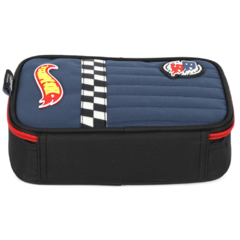 Imagem do Estojo Box 100 Pens Oficial HOT WHEELS Luxcel Azul ET47789