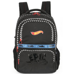 Mochila Juvenil de Costas HOT WHEELS Preto Luxcel MS47786HW - comprar online