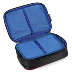 Estojo Box 100 Pens SONIC Azul - Luxcel ET46956SO - loja online