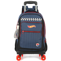 Kit Mochila Rodinhas Oficial HOT WHEELS Azul Luxcel MC47787 - comprar online