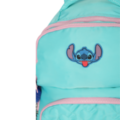 Mochila de Costas STITCH DISNEY Turquesa - Luxcel MJ47745SC - loja online