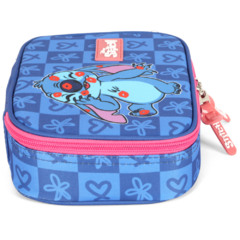 Estojo Box 100 Pens STITCH DISNEY Azul - Luxcel ET47743SC - loja online