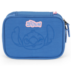 Estojo Box 100 Pens STITCH DISNEY Azul Luxcel ET49234SC