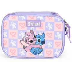 Estojo Box 100 Pens STITCH DISNEY Lilás - Luxcel ET47743SC