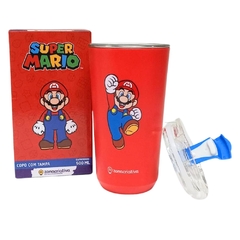 Copo Térmico SKY Inox 500ML SUPER MARIO - Zona Criativa - comprar online